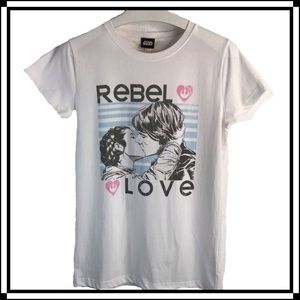 Star Wars “Rebel Love” Graphic Tee Size XL NWOT
